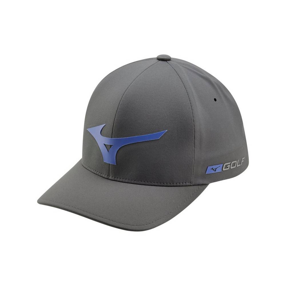 Cappello Mizuno Golf Tour Delta Uomo - Grigie/Blu Reale - 34185-IFQB